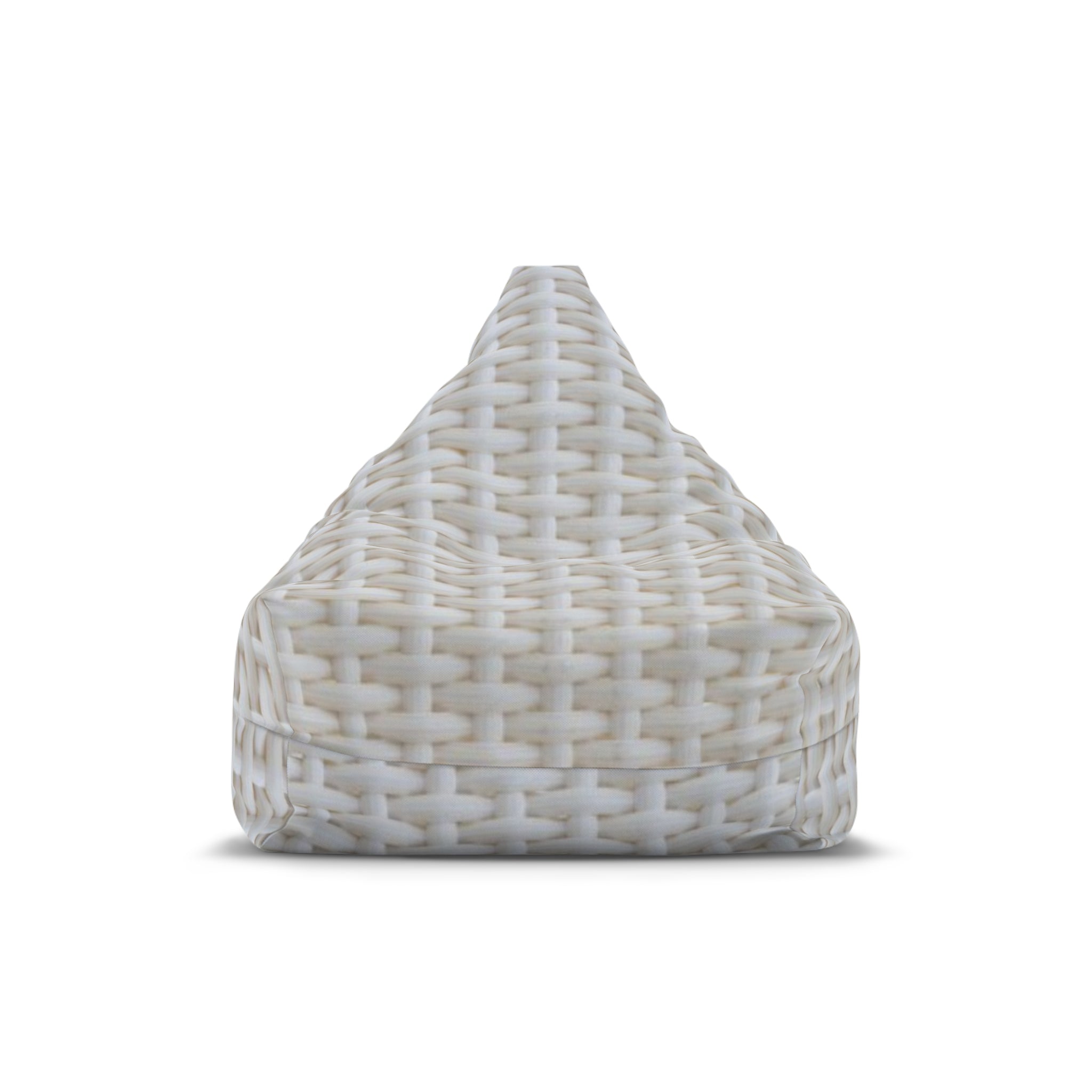 Bean Bag Chair Cover textured linen off white