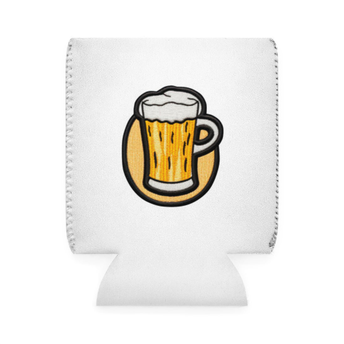 Can Cooler Sleeve picture of a large beer mug beer mug cooler sleeve insulated drink holder printed beer pouch neoprene beverage holder beer glass koozie