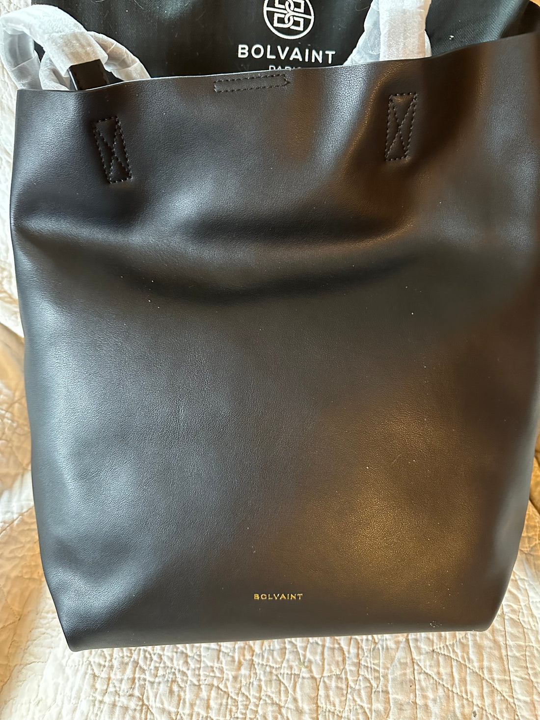 Bolvaint black tote pocketbook