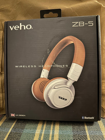 veho zb-5 wireless headphones Bluetooth