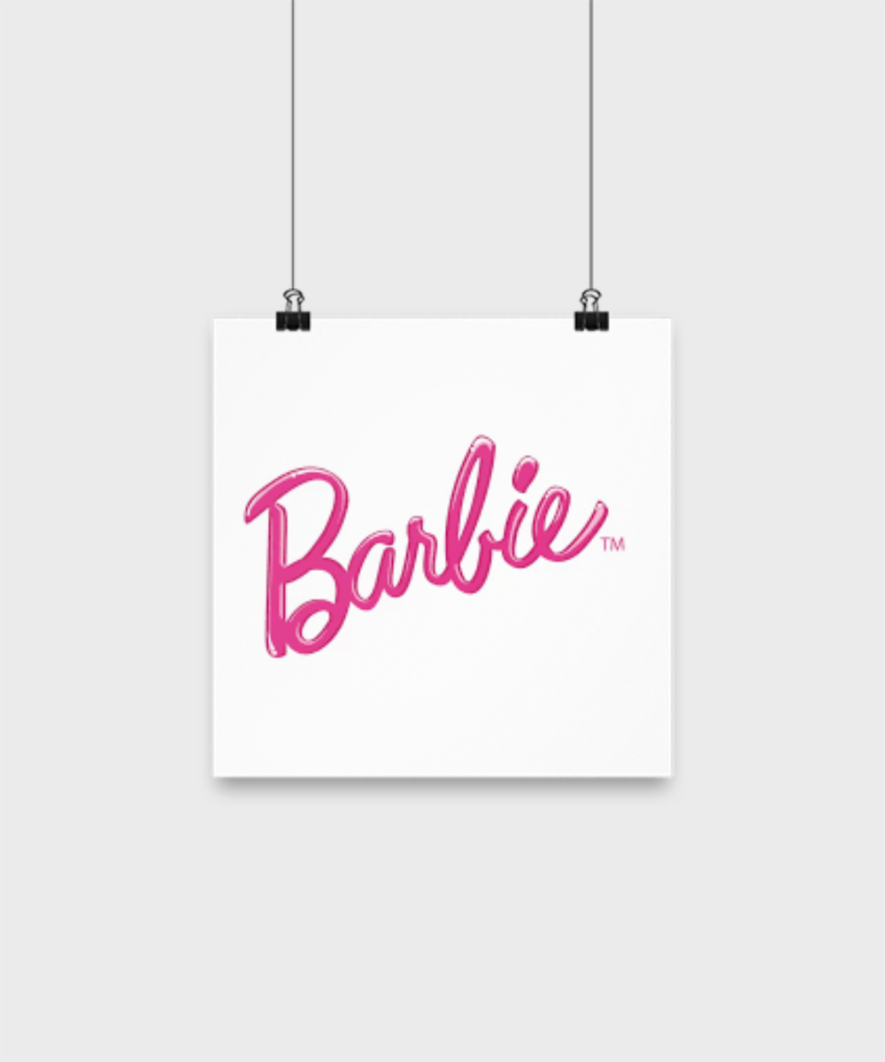 barbie print poster barbie dream house young girl good role model pink barbie and friends ken dolls fashion decoration gift