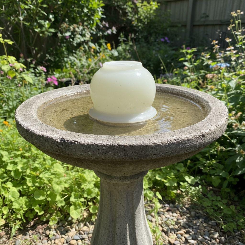 Handmade Frosted Resin Jar, Modern Vanity Organizer