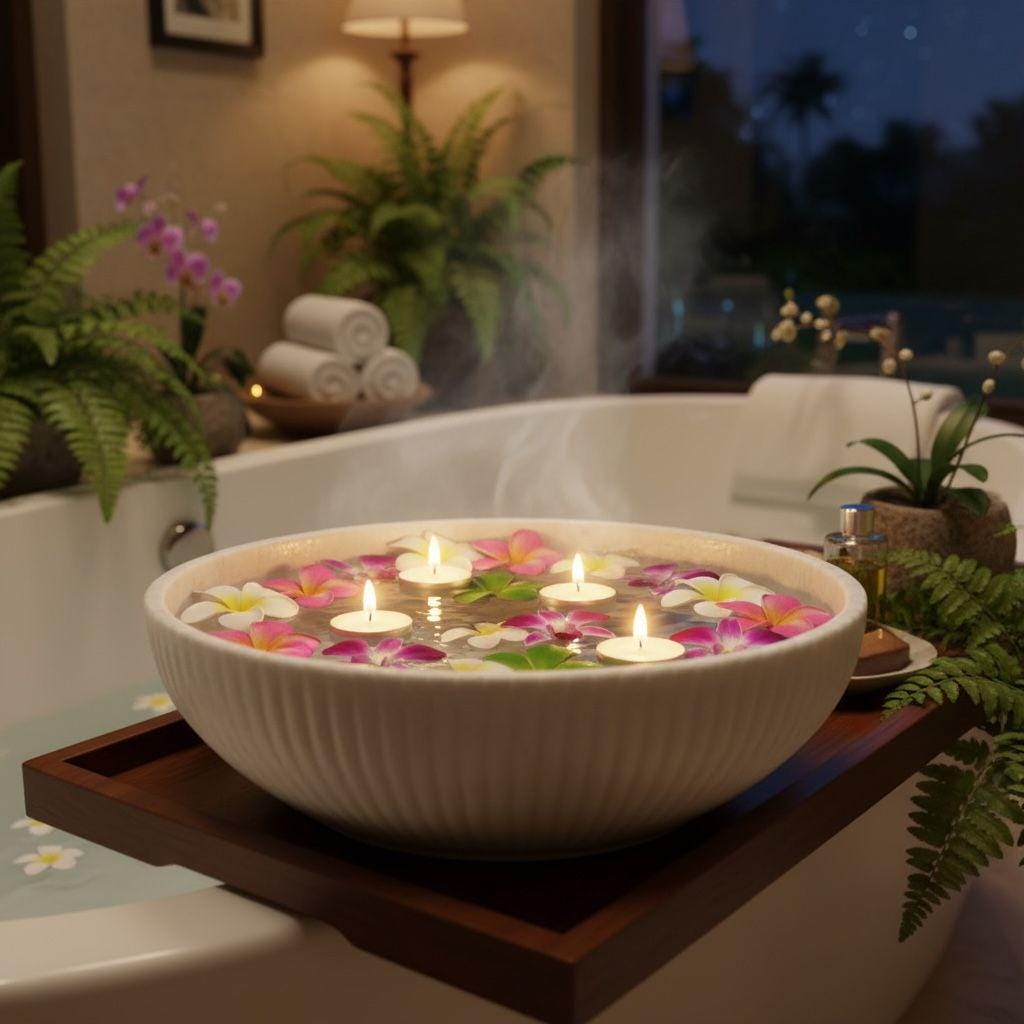 Handmade Resin Concrete Serving Bowl, Ribbed Cement Dish, Modern Kitchen Decor