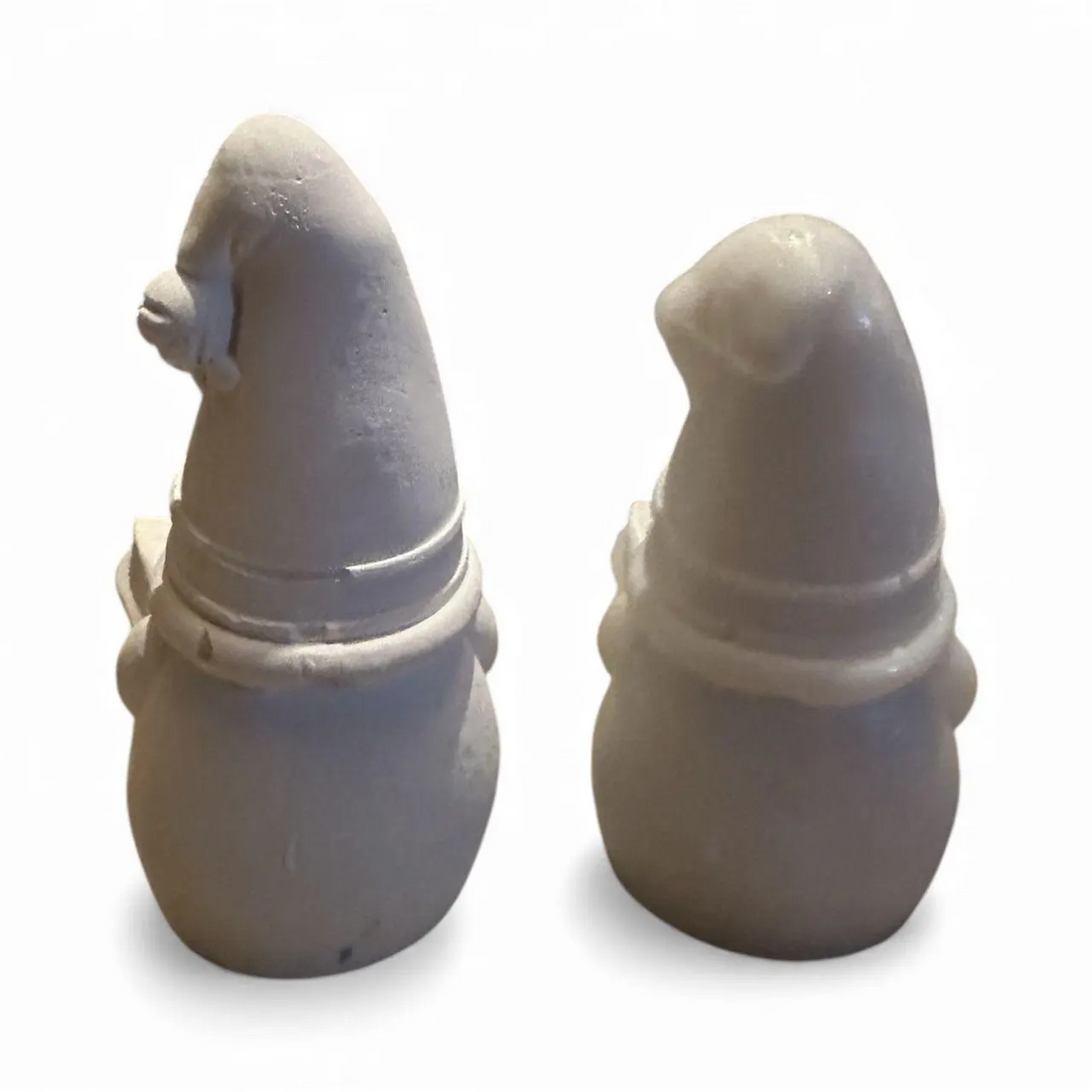 Sealed Cement or Resin Gnomes, Food-Safe Handmade Garden Gnome, Indoor Outdoor Weatherproof Decor, Concrete Resin Holiday Figurine