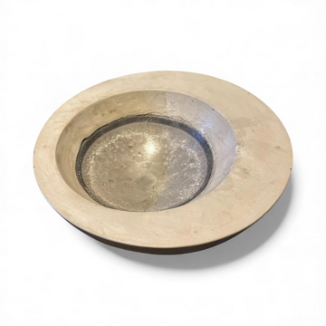 Cement + Resin Food Safe Bowl – Modern Sculptural Concrete Dish for Home & Kitchen