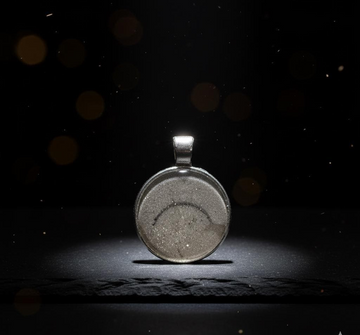 A Rising Horizon Symbol Of Protection, New Beginnings,And Forward Movement, On Concrete Pendant