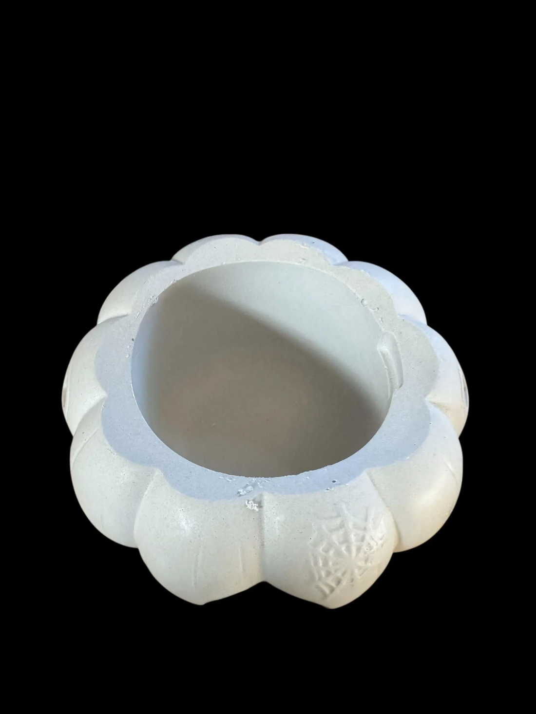 Handmade Concrete Pumpkin House: Witch Hat Lid, Halloween Decor