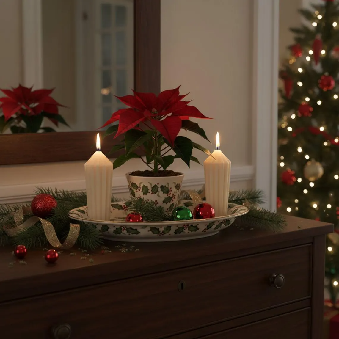 Geometric Soy Wax Candle, Handmade Crystal Tower, Modern Decor