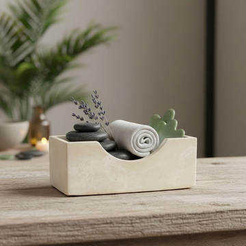 Food Safe Concrete Soap Dish, Sealed Cement Tray, Modern Minimalist Bathroom Organizer, Handmade Eco Friendly Sink Holder, Spa Decor Storage