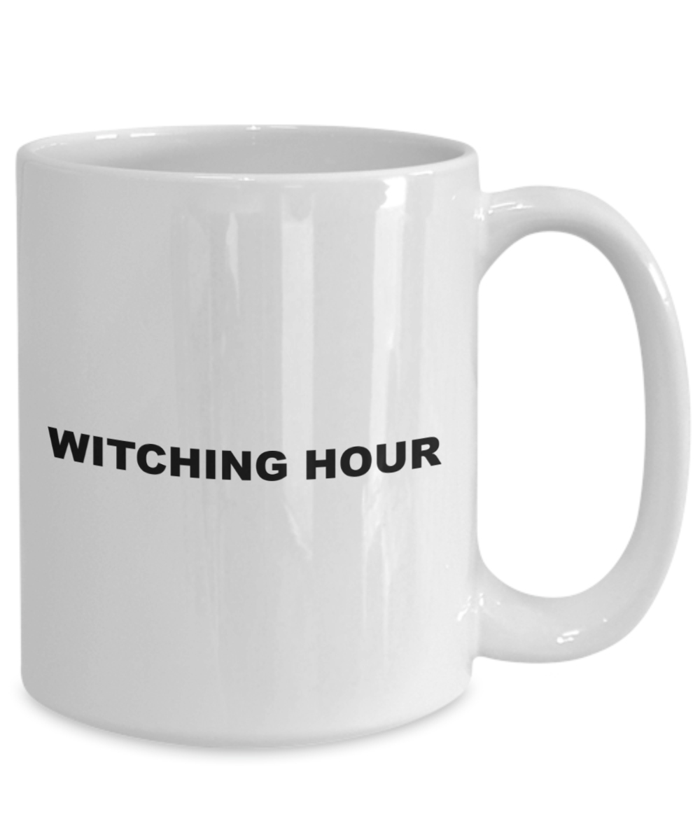 witching hour halloween witch coffee mug
