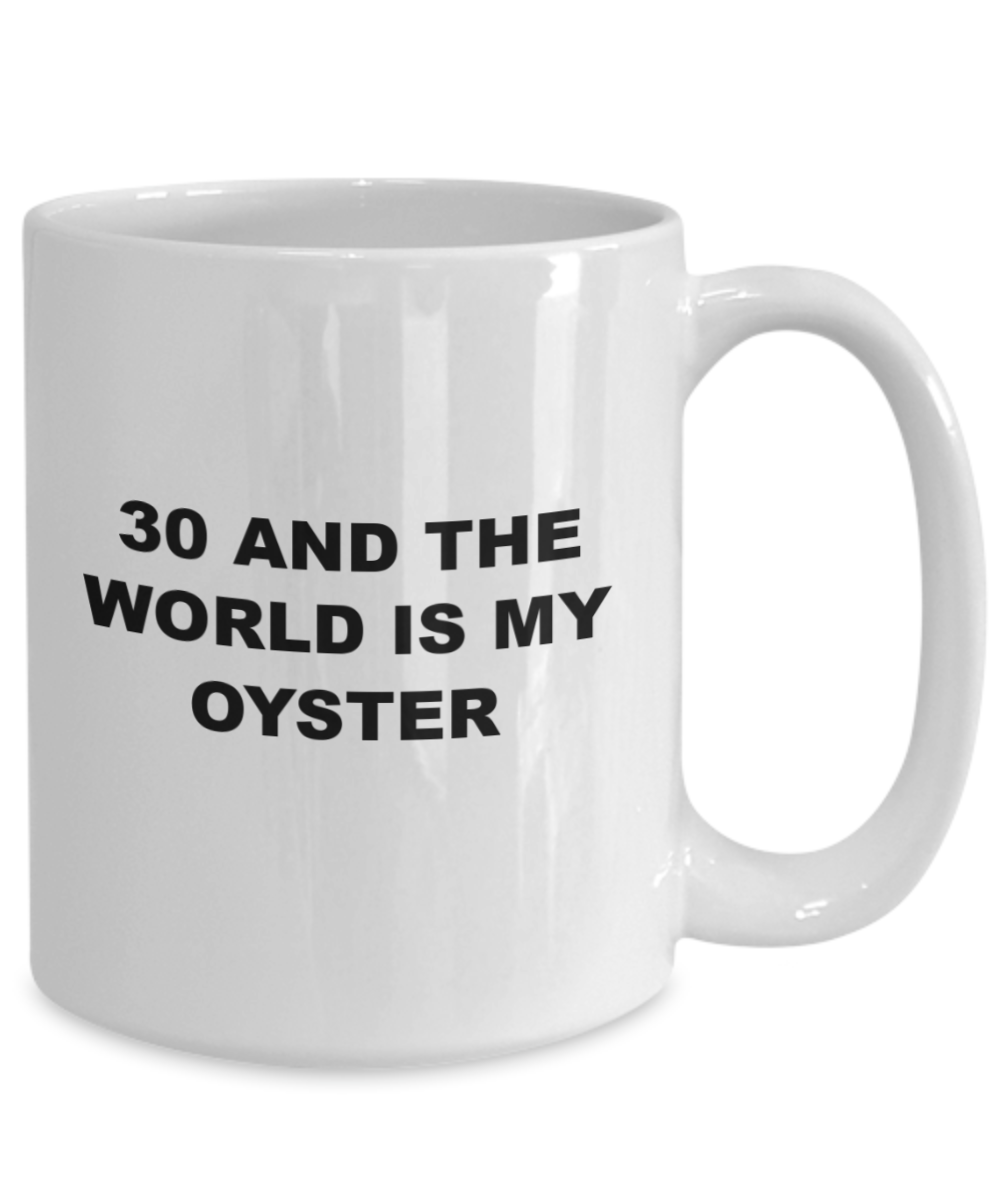 30th happy birthday coffee mug gift