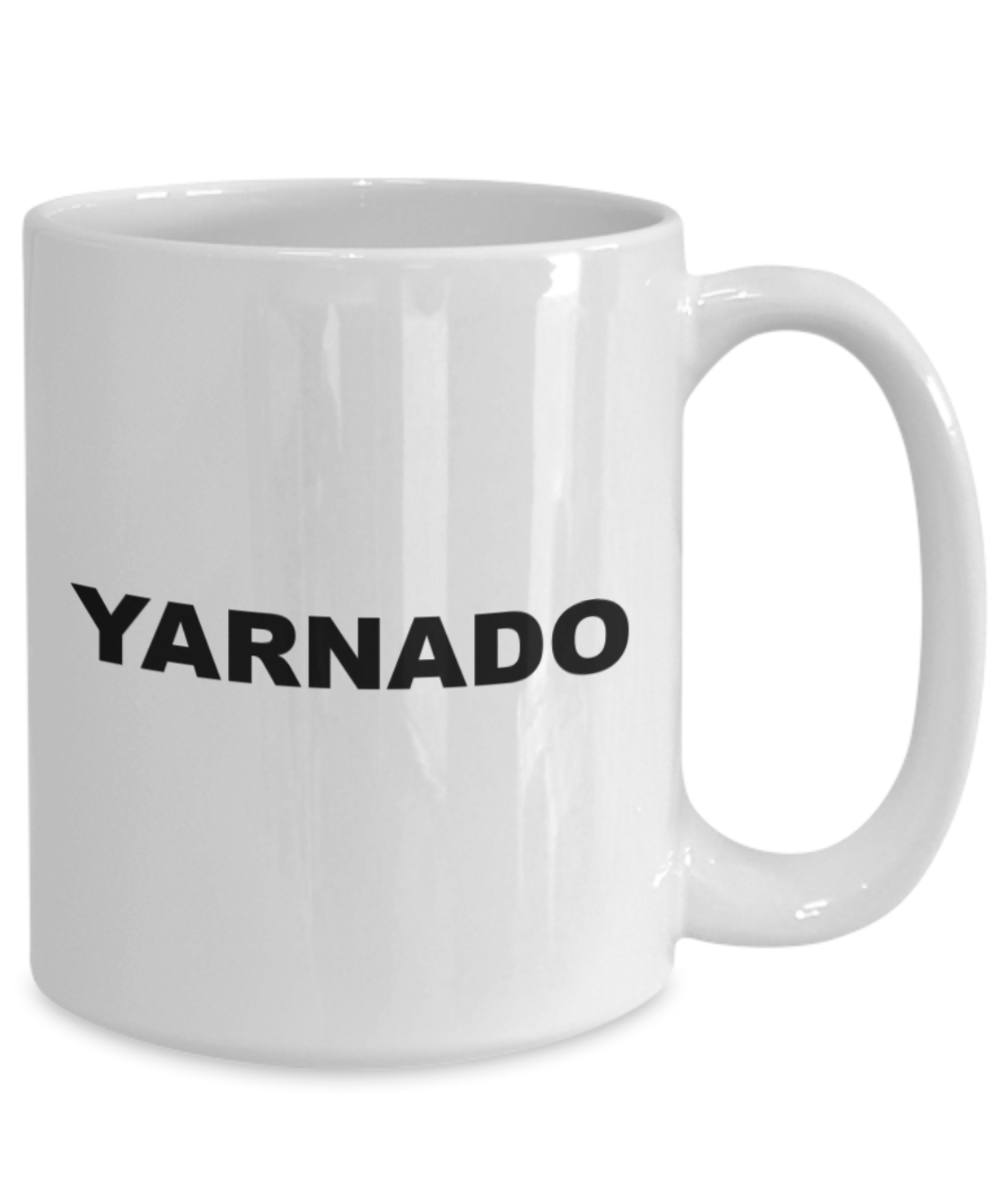 yarnado knitting sewing gift coffee mug