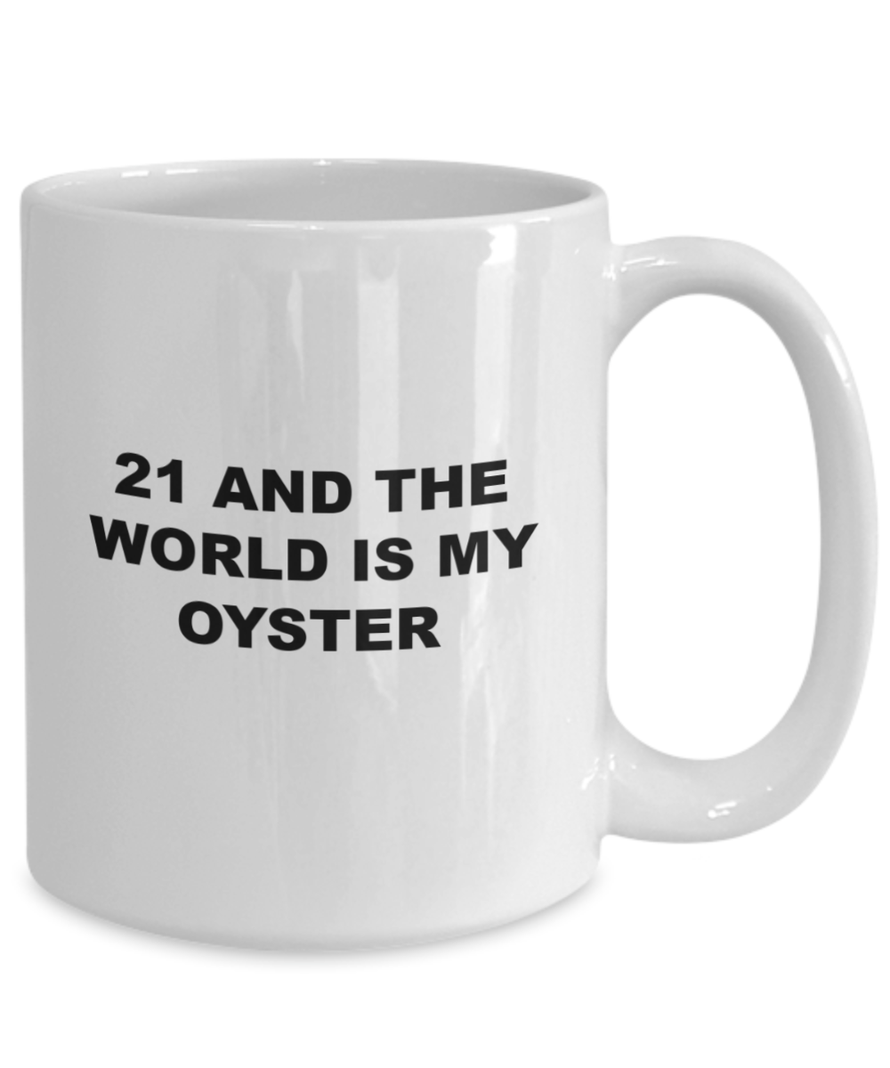 21 happy birthday funny coffee mug gift