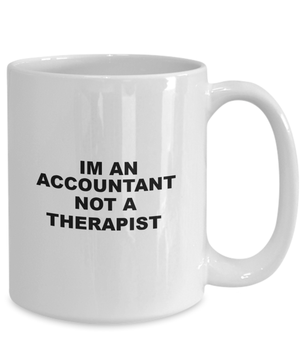 accountant funny coffee mug birthday or holiday gift
