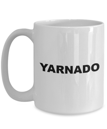 yarnado knitting sewing gift coffee mug